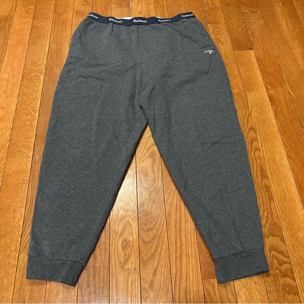 Barbour Charcoal Joggers for Men XXL